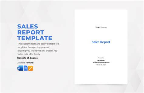 Product Report Templates New Product Report Sample – Streamlined ...