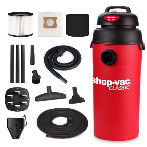 Shop-Vac 5 Gallon 5.5 Peak HP Wet/Dry Vacuum, Wall Mountable Compact ...