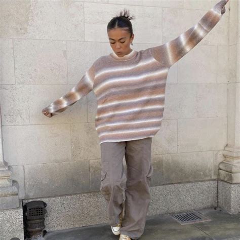 Kiwi and Co Mocha Caramel Frappe Knit Jumper Brand... - Depop