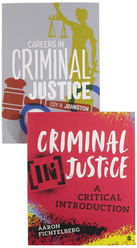 BUNDLE: Fichtelberg: Criminal (In)Justice (Paperback) + Johnston: Careers in Criminal Justice 2e ...