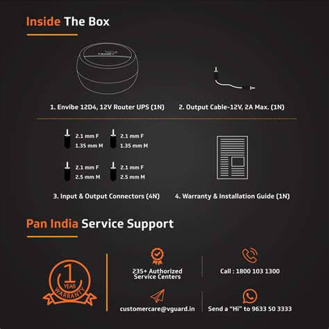 V-Guard Envibe 12D4 12 V Power Backup for Router Price in India - Buy V ...