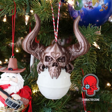 🎄 Krampus Christmas Sleigh Bell 3D Print-In-Place STL Model Tree ...