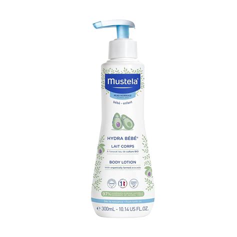Mustela Hydra Bebe Baby Body Lotion with Avocado 300ml | Moisturizing ...