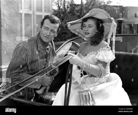 THE FIGHTING KENTUCKIAN, John Wayne, Vera Ralston, 1949 Stock Photo - Alamy