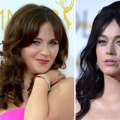 Zooey Deschanel And Katy Perry Look Alike