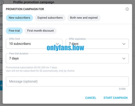 The cost of an OnlyFans subscription and promo campaigns - OnlyFans – Guide for Creators