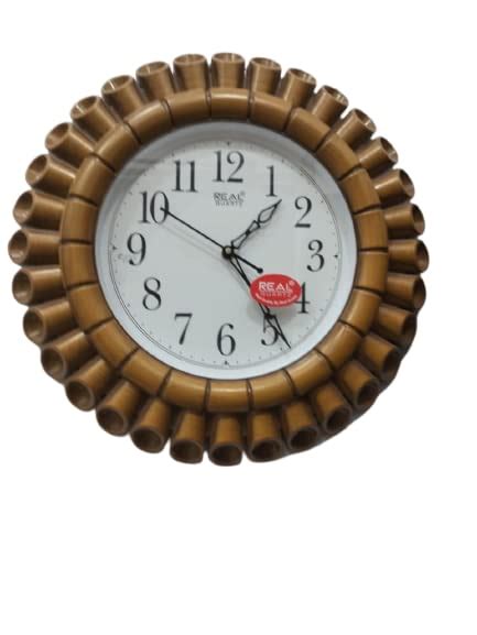 Buy OM SAI RAM Trading Company | Wooden Wall Clock Round Convex ...