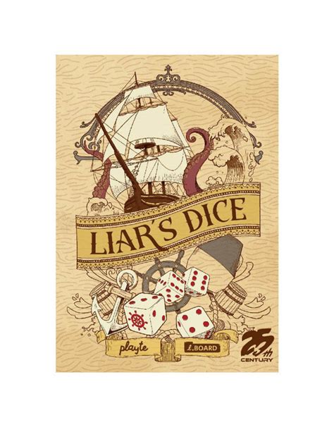 Liar's Dice (Poker Dice) - Black Diamond Games