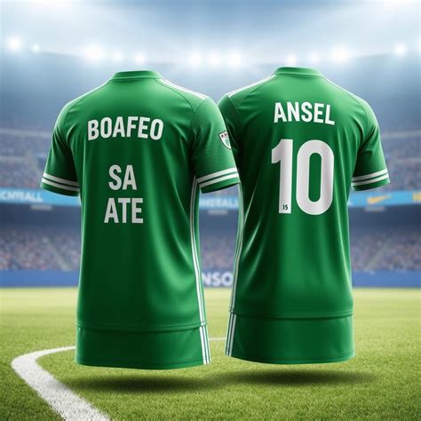 Explore the Ultimate Green Soccer Jersey