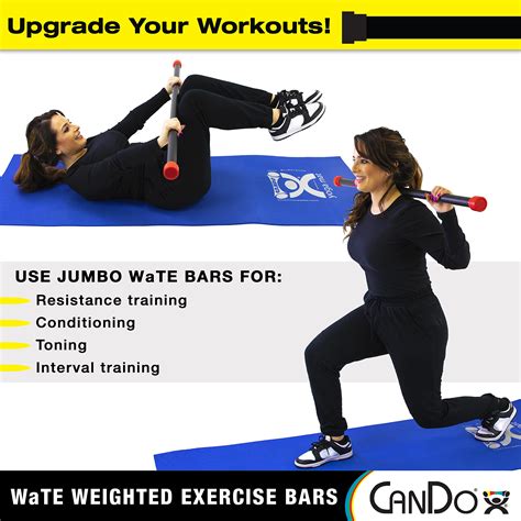 Snapklik.com : Jumbo WaTE Bar 10lb Green, Total Body Workout Weighted ...