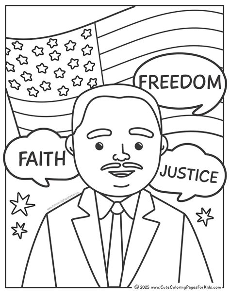 Martin Luther King Coloring Book