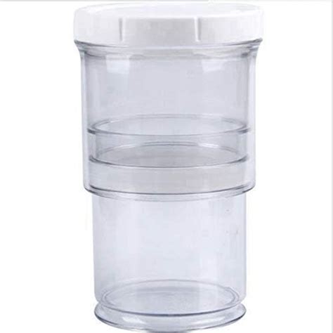 Buy VATTU Press Type Vacuum Sealed Transparent Jars, Food Storage ...