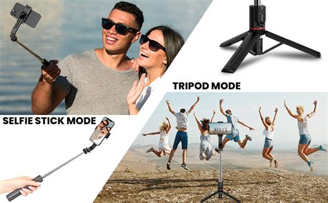 WeCool S6 Reinforced Selfie Stick Tripod, 113 cms / 44.5" Selfie Stick ...