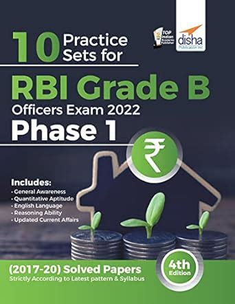 10 Practice Sets for RBI Grade B Officers Exam 2022 Phase 1 - 4th ...