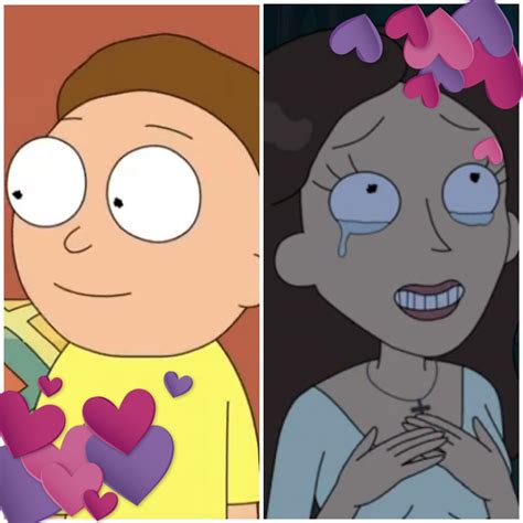 Tricia x Morty (Rick and Morty) by luckyguy07 on DeviantArt