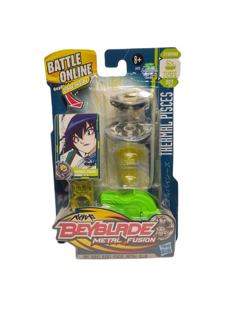 Thermal Pisces BB-57 T125ES Stamina Hasbro Beyblade Metal Fusion ...