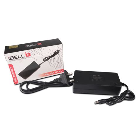 iBELL DA512V DVR Adapter, 12V 5A DC Power Supply, for LCD Monitor, TV ...