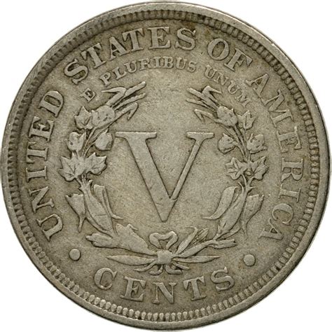 Five Cents 1902 Liberty Head Nickel, Coin from United States - Online ...