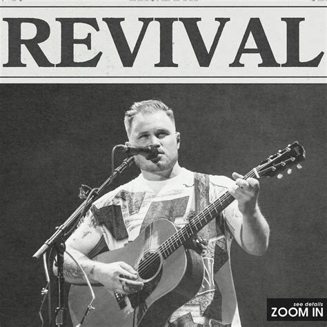 Zach Bryan Retro Newspaper Print, Revival Poster, Revival Lyrics Print ...