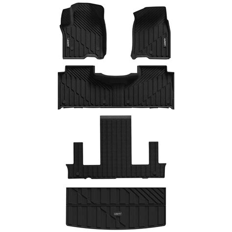 Fit for 2021-2025 GMC Yukon Floor Mats, Fit 7 Seats Only, Not Fit Yuko ...