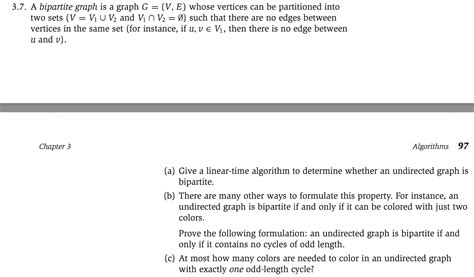 Image result for Bipartite Graph Question