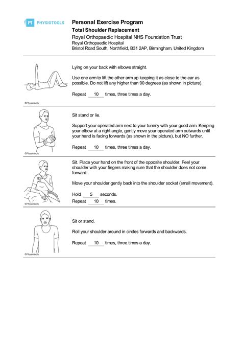 Image result for Shoulder Replacement Exercises
