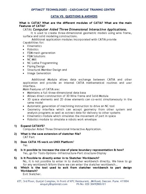 Image result for Internshala Catia Module Answer