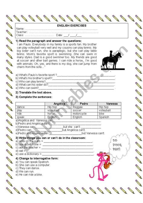 Can Model Verb Worksheet 的图像结果