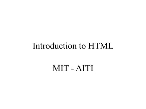 Intro Ro HTML 的图像结果