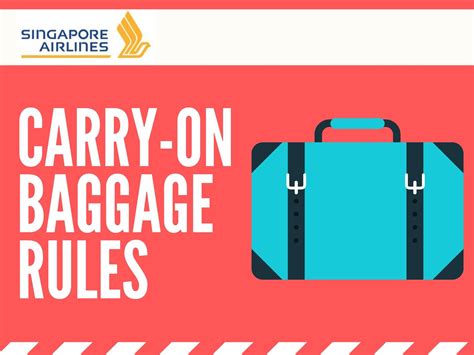 Singapore Airlines Carry On Rules: Everything You Need to Know