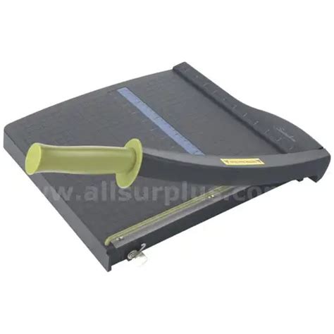 Swingline Paper Cutter Guillotine Trimmer, 12" Cut Length | AllSurplus ...