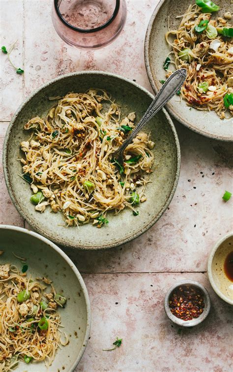 15-MINUTE HIGH PROTEIN NOODLE RECIPE WITH TOFU — a vegan food ...