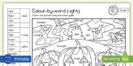 Grade 3 Phonics Trace and Write -ight (teacher made)