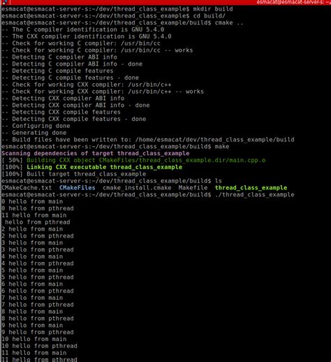 C Pthread Tutorial 的图像结果