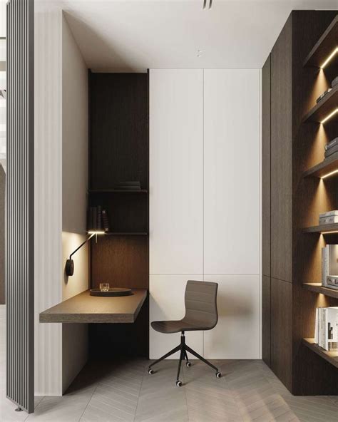 Wardrobe with Study Table Design 的图像结果