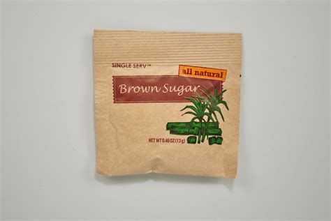 All Natural Brown Sugar Packet 0.46 oz (96 Units)-Dealsonet.com