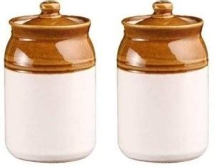 rkk Ceramic Pickle Jar - 1000 ml Price in India - Buy rkk Ceramic ...