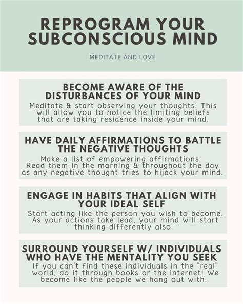 How to Reprogram Your Subconscious 的图像结果