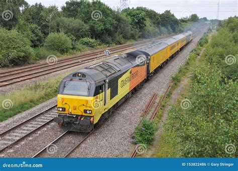 Network Rail Plain Line Pattern Recognition Test Train Editorial Photo ...