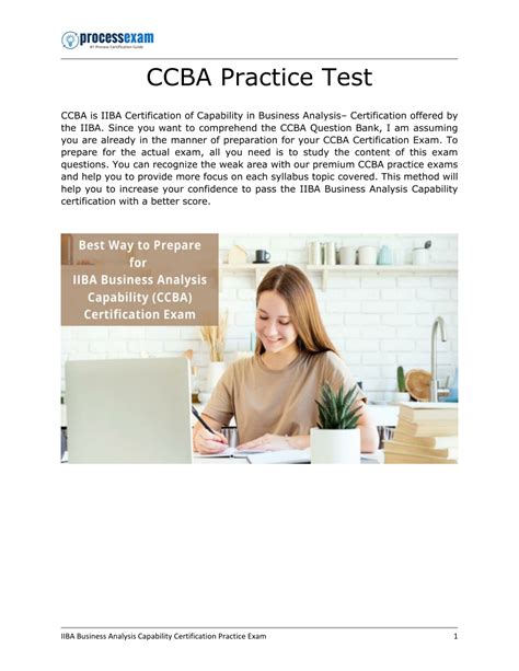 Image result for CCBA Study Guide