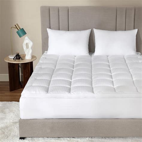 CirclesHome Mattress Pad - Twin Size Mattress Topper with Anti-Slip ...