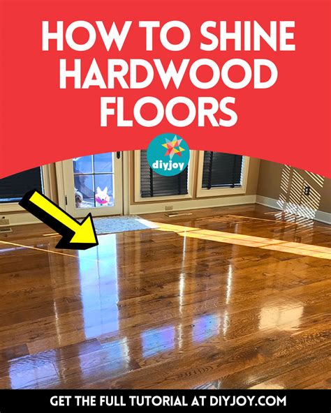 How to Shine Hardwood Floors - DIY Joy