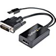 StarTech.com DVI to DisplayPort Adapter - with USB Power - 1920 x 1200 ...