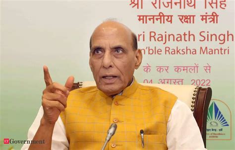 Innovate to empower India in science and technology: Defence Minister ...