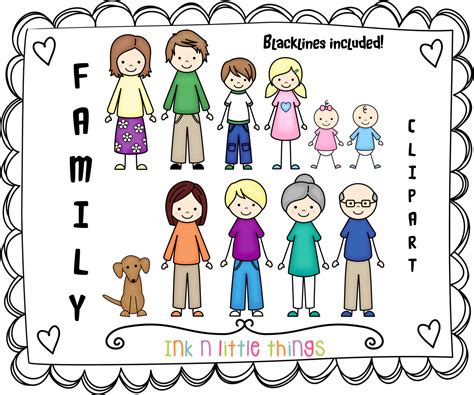 Family clip art family clipart fans - Clipartix