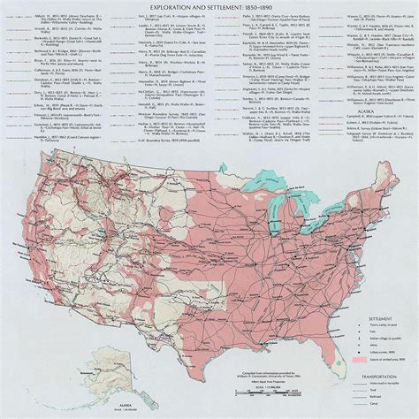 Map Of The United States 1850 | Map Of The United States