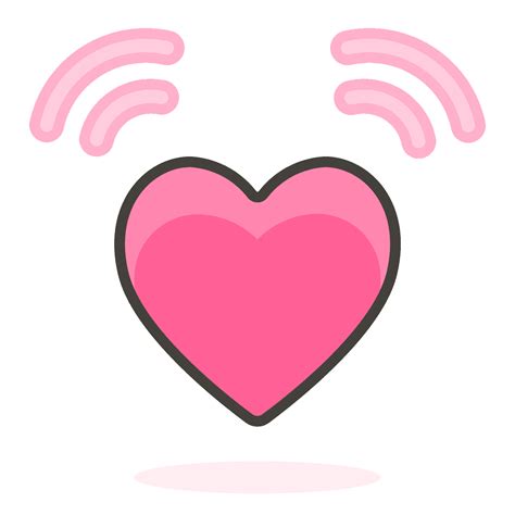 Hjerte Emoji Brunt Hjerte Gratis Vektor Emoji På Creazilla.com