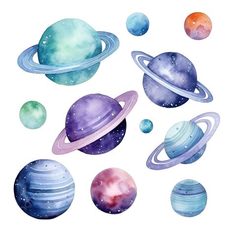 Watercolor Galaxy Clip Art Element Space, Watercolor, Space, Element ...