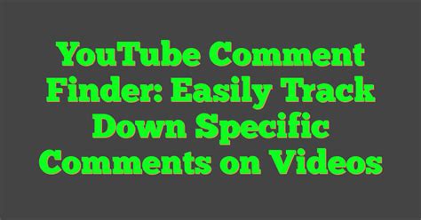 Image result for First Comment Finder