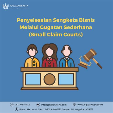 Penyelesaian Sengketa Bisnis Melalui Gugatan Sederhana (Small Claim ...